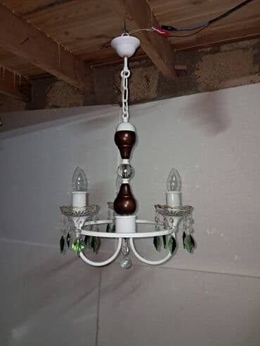 listur alti: Çılçıraq, 4 lampa — 6