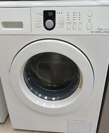 Satılır: ön yükləməli paltaryuyan maşın, “Diamond” seriyası, 6.0 kq lalafo.az -da Satılır: ön yükləməli paltaryuyan maşın, “Diamond” seriyası, 6.0 kq