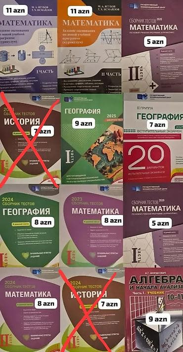 Monotəkərlər: Riyaziyyat və qəbul imtahanlarına hazırlıq üçün müxtəlif dərs — 2