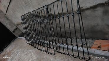 demir resotka sekilleri: Dəmir pəncərə barmaqlığı Eni 0.97 sm /Uzunu 1.39 sm - Material: qalın — 1