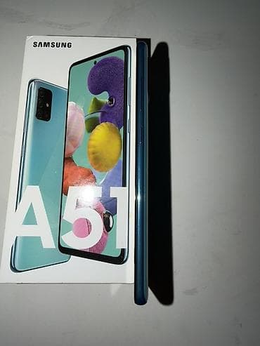redmi note 7 ikinci el: Samsung Galaxy A51, 128 GB, rəng - Mavi, İki sim kartlı — 4
