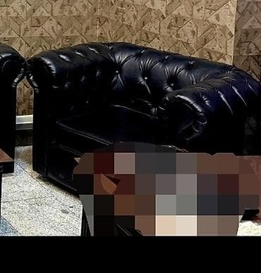 İşlənmiş, Klassik divan, Divan, Jurnal masası, 2 kreslo, Bazasız, Açılmayan