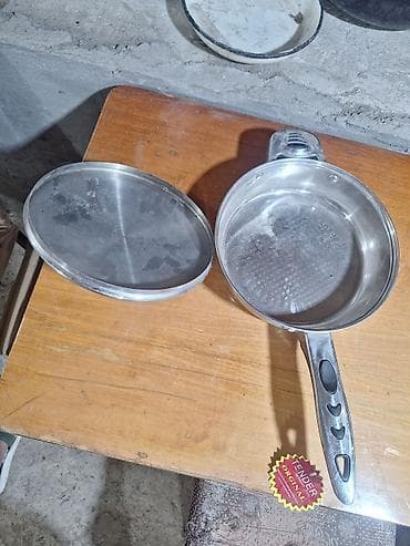 Tava, rəng - Gümüşü, Paslanmayan polad, Almaniya — 3