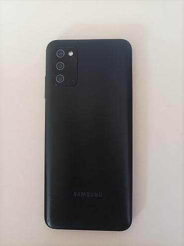 Samsung Galaxy A03s, rəng - Qara, Barmaq izi — 2