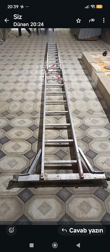 Digər alətlər: Alüminium çoxfunksiyalı nərdivanHec bir problemi yoxdur - Material — 2