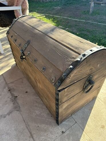 world of tank: Klassik üslubda böyük taxta sandıq Keyfiyetli taxtadan yığılıb — 2