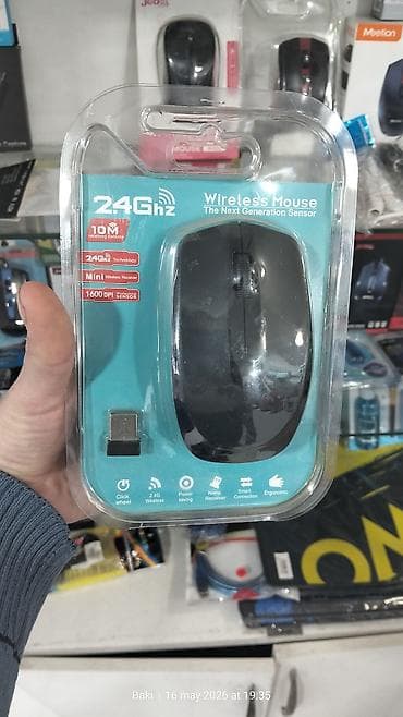 2.4GHz Simsiz Mouse – G-229 Xüsusiyyətlər: - 2.4GHz texnologiyası