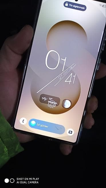 telefon iphone 6: Samsung Galaxy S25 Ultra, 256 GB, rəng - Bej, Sensor — 3