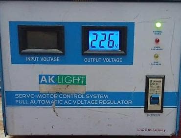 AKLIGHT servo tipli, tam avtomatik AC gərginlik tənzimləyicisi