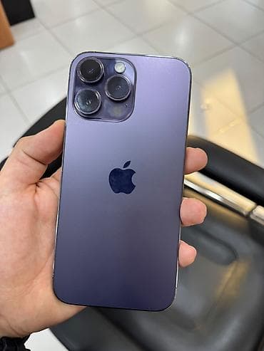 iphone 13 max: IPhone 14 Pro Max, 256 GB, Deep Purple, Simsiz şarj, Face ID — 5