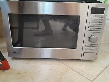 Mikrodalğalı soba LG, Ayrıca dayanan, Mikrodalğalar ilə, rəng - Gümüşü
