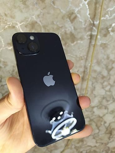 philips xenium 9@9s: IPhone 14, 128 GB, Midnight, Barmaq izi, Face ID — 2