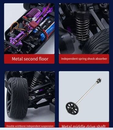 oyuncaq robot: JJRC Q117 Rc drift car.4 WD. Cox guclu motora sahibdir.Rc.baki — 5