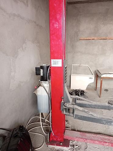 Moyka avadanlığı: İki dayaq sütunlu avtomobil qaldırıcı (lift) - Tip: 2 postlu — 7