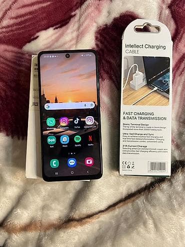 Samsung Galaxy A51, 64 GB, rəng - Qara, Barmaq izi