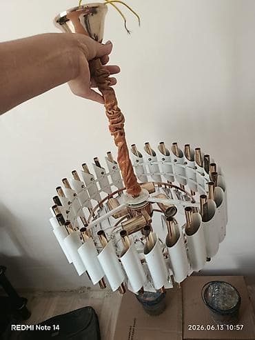 random şeylər: Çılçıraq, 10 və daha çox lampa, Metal — 1