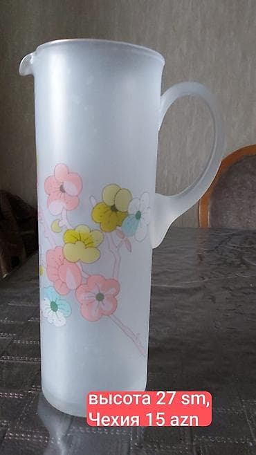 бутыль стеклянный 20 л: Стекло, 1, Чехия — 1
