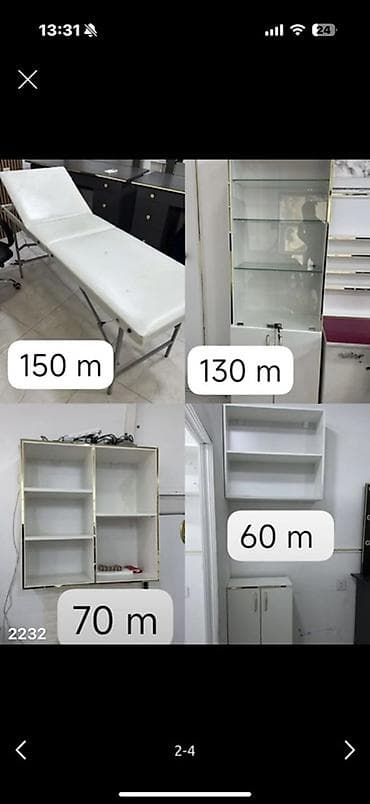 salon skaflari: Gözəllik salonu avadanlıqları və mebelləri - Manikür/pedikür üçün — 2