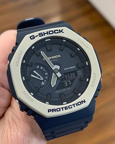 Qol saatları: Casio G‑SHOCK GA‑2100 seriyası qol saatları - Korpus: səkkizguşəli — 4