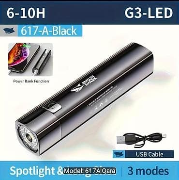 neon isiq: Smiling Shark G3-LED fara – model 617A Qara - Güclü LED işıq — 1