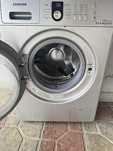 xiaomi not 10: Samsung Diamond ön yükləməli paltaryuyan maşın - Yük tutumu: 6 kq - — 2