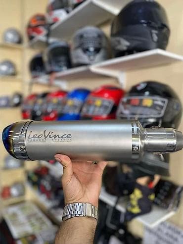 ust bagaj: LeoVince Exhaust Systems motosiklet səsboğucu (müffler) - Brend — 1