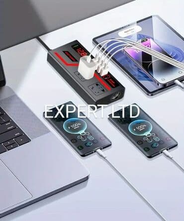 зарядное устройство для автомобильного аккумулятора в баку: Yeni Inverter, 300-700 Vt, 12 - 220 volt, Ünvandan götürmə, Ödənişli çatdırılma, Rayonlara çatdırılma — 6