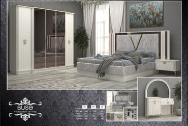 İkinəfərlik çarpayı, Dolab, Termo, 2 tumba, Yeni