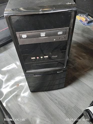 Masaüstü PC sistem bloku asus Texniki xüsusiyyətlər: - Korpus: qara