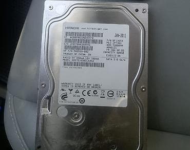 Sərt disklər (HDD): Hitachi -500 gb — 1
