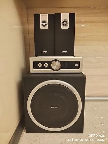 İşlənmiş Edifier Kolonka, Növ - Kompüter üçün, rəng - Qara