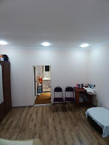 a frame quba: 1 otaqlı mənzil – studiya tipli planlama - Yataq otağı: taxta döşəmə — 9