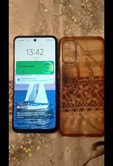 Poco M3 Pro, 128 ГБ, цвет - Синий, Отпечаток пальца, Гарантия — 2