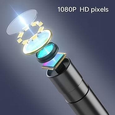 playsation 4: 4.3 Düym IPS LCD Ekranlı Sənaye Endoskopu, 8mm Tək Linzalı IP67 Su — 4