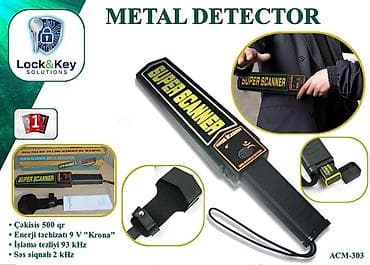 Aksesuarlar və tüninq: METAL DETECTOR ✅• İşləmə tezliyi 93 kHz ✅• Səs siqnalı 2 kHz ✅• — 1