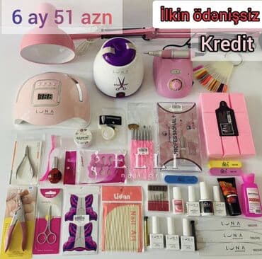 dırnaq seti: Dırnaq seti kreditlə Dırnaq ləvazimatları Şəkildəki hərşey 6 ay 51 azn — 1