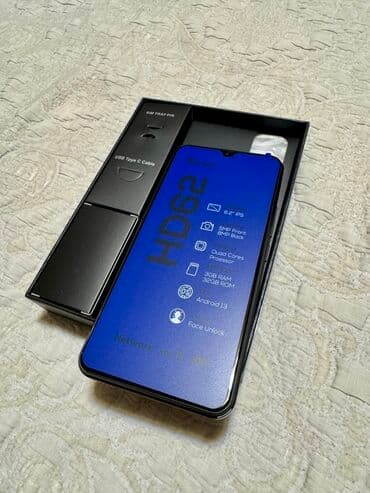 Audi: Vortex HD62 smartfon Texniki xüsusiyyətlər (qablaşdırmadakı — 2