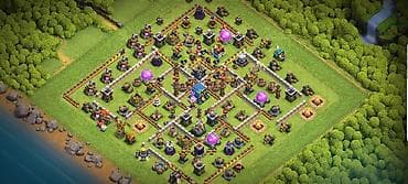 salon isi: Clash of Clans hesabı – güclü inkişaf etmiş kənd və nadir qəhrəman — 5