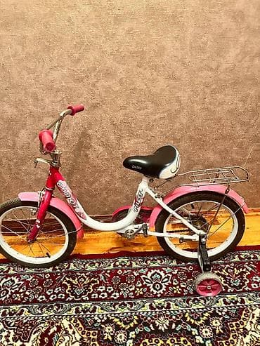 Yeni Dörd təkərli Uşaq velosipedi 16", sürətlərin sayı: 1, Ünvandan götürmə