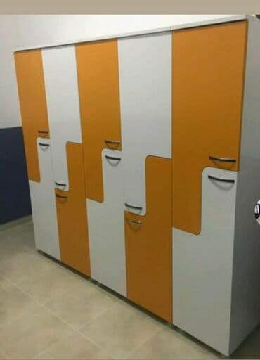 usaq otagi ucun dolab: Oğlan və qız üçün, 4 qapılı, Açılan, Düz dolab — 1