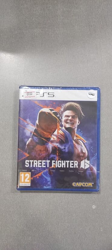 oyun rol seti: Ps5 üçün street fighter 6 oyun diski. Tam yeni, original bağlamadadır — 1