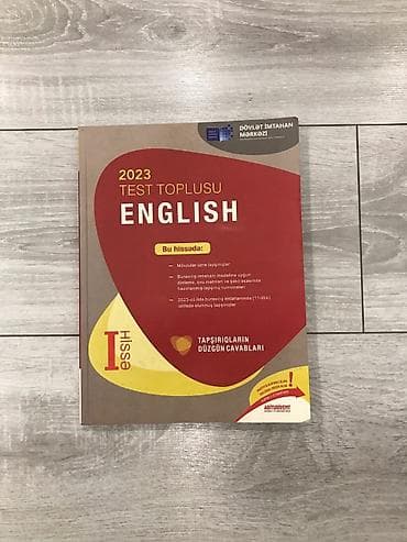 ereb dili tercume: İngilis dili Testlər 11-ci sinif, DİM, 1-ci hissə, 2023 il — 1