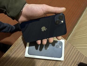 Telefon ehtiyat hissələri: IPhone 13, 128 GB, Qara, Face ID — 5