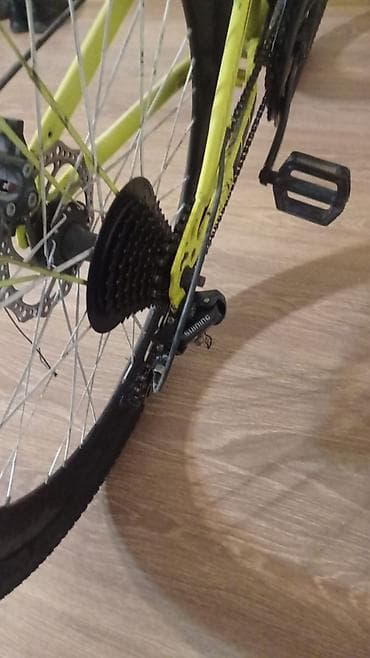 yesabet: Dağ velosipedi – Lano markası, sarı-qara dizayn. normal vəziyyətdədi — 2