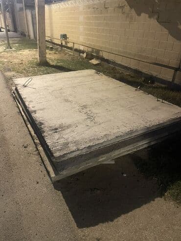 купить стабилизатор для телефона: Beton plitələr 4 ədəddir - Material: ağırbeton, armatur halqaları — 1