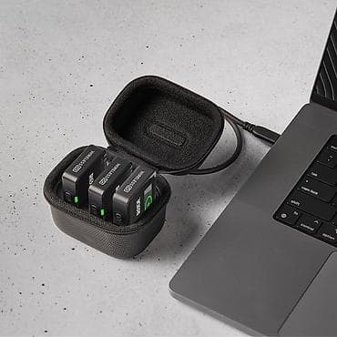 mikrafonlar: RØDE Wireless GO II – İkili Simsiz Mikrofon Sistemi + Aksesuar dəsti — 2