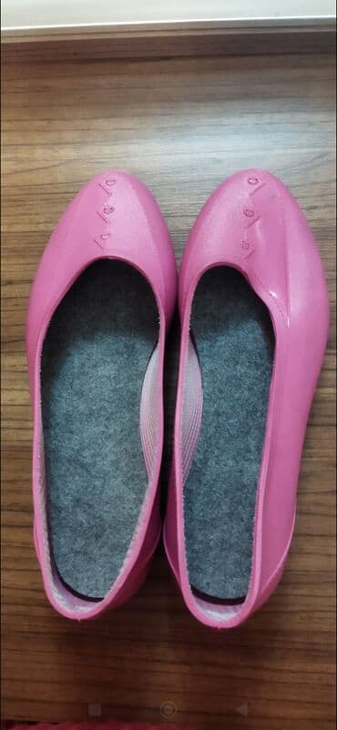 женские коралловые туфли: Ölçü: 38, rəng - Çəhrayı, İşlənmiş — 1