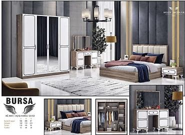 Bursa yataq otağı dəsti Fabrik istehsalı mebellərin topdan qiymətlə
