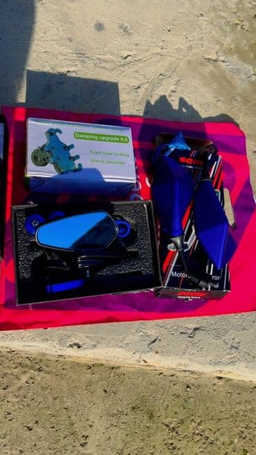 Yağlar və avtokimyəvi maddələr: Motosiklet üçün aksesuar dəsti - Arxa görüntü güzgüləri: SOKO — 1