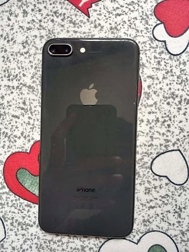 IPhone 8 Plus, Qara, Barmaq izi lalafo.az -da IPhone 8 Plus, Qara, Barmaq izi